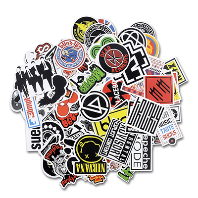 stickers and labels